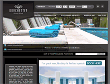 Tablet Screenshot of hoteldorchester.com
